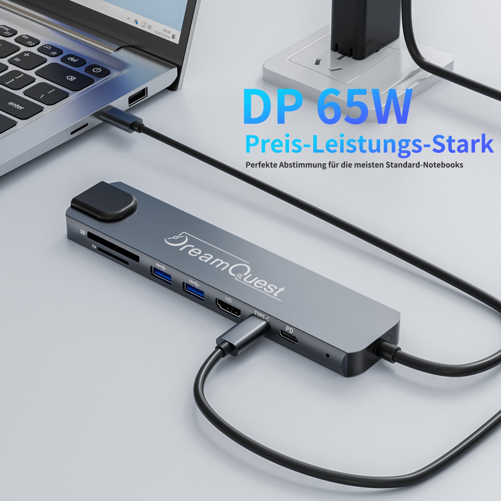 DreamQuest 8-in-1 Dock