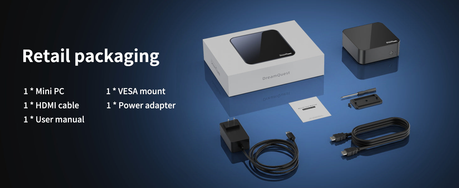 DreamQuest Pro compact form factor desk lifestyle