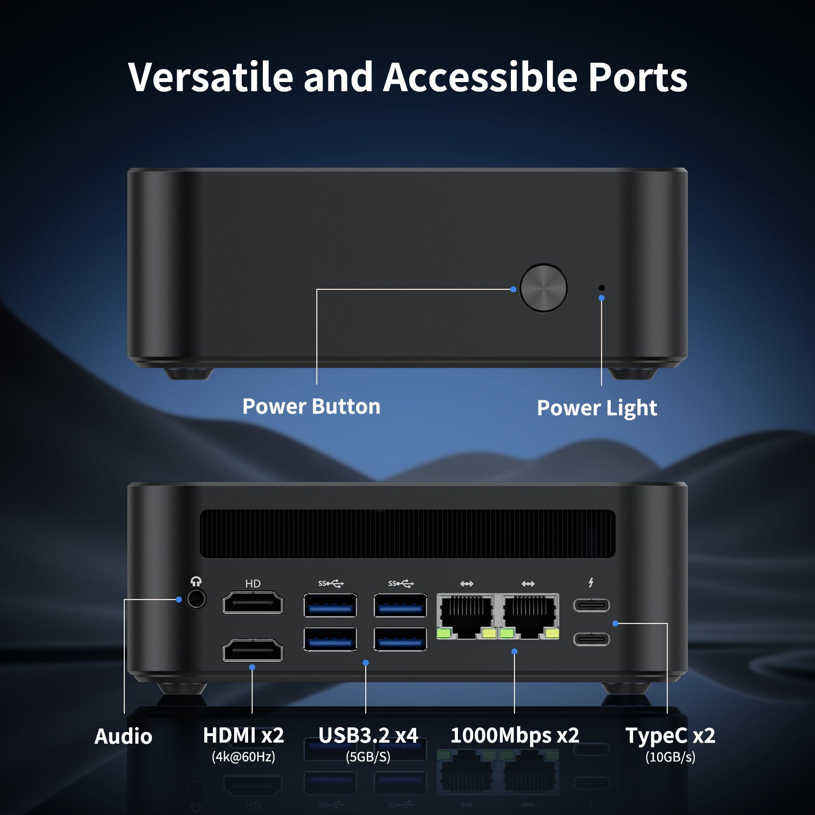 DreamQuest Pro side profile matte black chassis ventilation